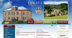 Desktop Screenshot of ou-oskava.cz