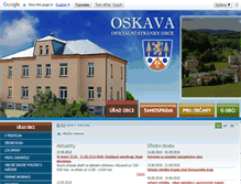 Tablet Screenshot of ou-oskava.cz